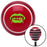 Green Mouth with Fangs Red Stripe Shift Knob with M16 x 15 Insert