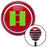 Green Lieutenant Red Stripe Shift Knob with M16 x 15 Insert