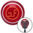 Orange Transfer Case 3 Red Stripe Shift Knob with M16 x 15 Insert