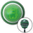 Green Domo Classic Green Stripe Shift Knob with M16 x 15 Insert