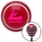 Pink Man in a Canoe Red Stripe Shift Knob with M16 x 15 Insert