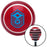 Blue Master Sergeant First Sergeant  Red Stripe Shift Knob with M16 x 15 Insert