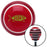 Green Darwin Fish Red Stripe Shift Knob with M16 x 15 Insert