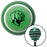Black Dog Green Stripe Shift Knob with M16 x 15 Insert