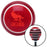 Red Like A Boss Red Stripe Shift Knob with M16 x 15 Insert