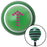 Pink Dotted Directional Arrow Up Green Stripe Shift Knob with M16 x 15 Insert