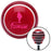 Pink Tsunami Red Stripe Shift Knob with M16 x 15 Insert