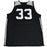 Willie Reed 2015-2016 Brooklyn Nets #33 Black and White Reversible Home Practice Jersey (XL)