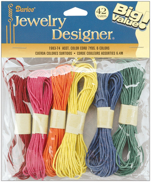 Color Cord Pack 42 Yards - 6 Ct