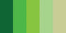 Quilling Paper Green - 100 Ct
