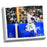 Derek Jeter Signed Jump Throw 22x26 Canvas Hand Painted by Dan St. Clair