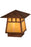 10 Inch Sq Stillwater Double Bar Mission Deck Light