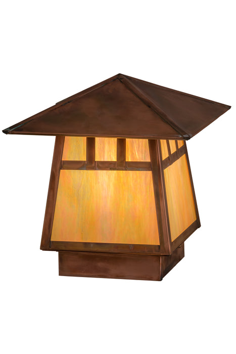 10 Inch Sq Stillwater Double Bar Mission Deck Light