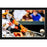 Adam Jones 20x32 Baseball Holder Display w Game-Used Baseball (baseball is removable)