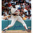 Jim Rice Signed Swing White Jersey Vertical 8x10 Photo (MLB Auth )