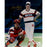 Tom Seaver signed vertical hand on catchers sholder with Chicago w HOF 92 insc 8x10 (JSA)