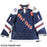 Tommy Thompson 2016-2017 Hartford Wolfpack Game Used #16 Navy Jersey (Set 2)(Size 56)