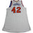 Lance Thomas New York Knicks Game Used #42 White Jersey (1/6/2017 @ Milwaukee Bucks)(2XL)(NKN05955)