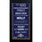 Milwaukee Brewers Subway Sign 6x12 Framed Photo
