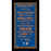 New York Mets Subway Sign 9.5x19 Frame w auth Dirt from Citi Field.