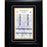 2009 Yankees Opening Day Replica Line- Up Card Framed 16x19 Collage