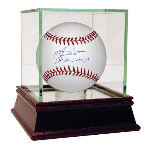 Bucky Dent MLB Baseball w 78 WS MVP Insc (MLB Auth)