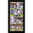Derek Jeter The Flip Story Board Framed 6x12 4 Photo Collage