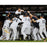 New York Yankees 2009 World Series Clincher Team Celebration Horizontal 8x10 Photo (Getty 92776196)