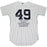 Ron Guidry Signed Authentic Yankees Pinstripe Jersey w Embroidered Stats (LE13)(MLB Auth)