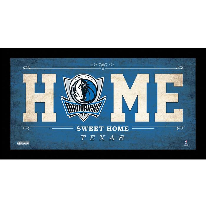 Dallas Mavericks 6x12 Home Sweet Home Sign