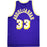 Kareem Abdul-Jabbar Signed Lakers Purple Adidas Jersey