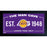 Los Angeles Lakers Man Cave Sign 6x12 Framed Photo