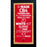 Miami Heat Subway Sign 6x12 Framed Photo