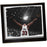 Patrick Ewing Arms Out Framed Stretched 32X40 Canvas