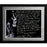 Walt Frazier Facsimile The Willis Reed Game Framed Metallic 16x20 Story Photo
