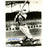 Bill Terry Follow Through swing Signed BW 8X10 Photo (JSA)