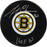 Gerry Cheevers Signed Bruins Puck w HOF 85 Insc. (Sport Authentix Auth)