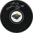 Jonas Brodin Signed Minnesota Wild Logo Puck