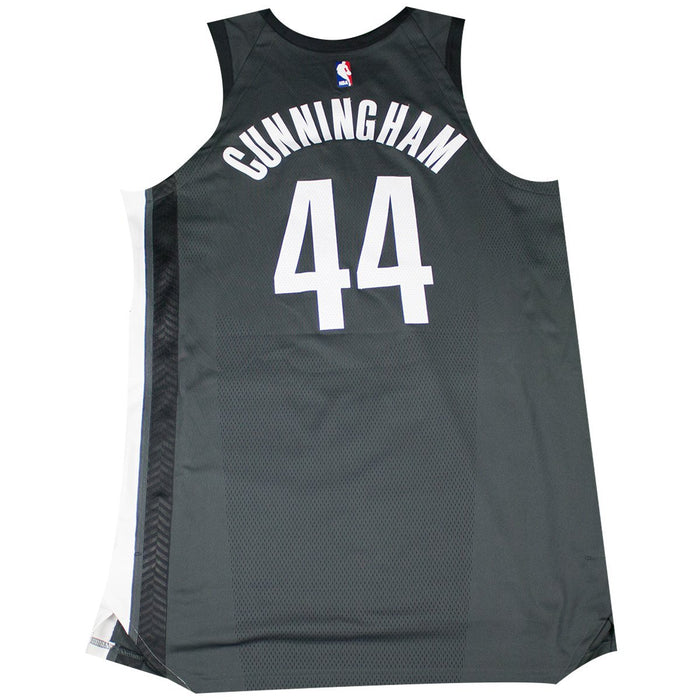 Dante Cunningham Brooklyn Nets Game Used #44 Grey Statement 
Jersey (3/16/18 @ Philadelphia 76ers)(BKNE00986)(52)