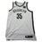 Trevor Booker Brooklyn Nets Game Used #35 White Jersey (12/4 @ Atlanta Hawks)(BKNE00220)(50)