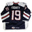 Steven Fogarty #19 Blue Hartford Wolfpack Game Used 2017-2018 Jersey (Size 56)