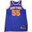 Jarrett Jack New York Knicks Game Used #55 Blue  Jersey (1/5/2018 @ Miami Heat)(NYKE00424)(48)