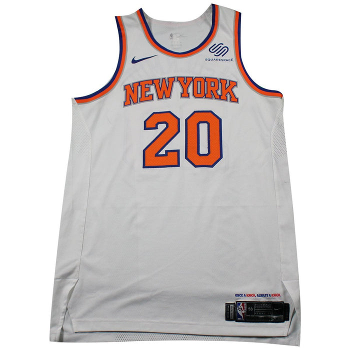 Doug McDermott New York Knicks Game Used #20 White Jersey (12/6/17 vs. Memphis Grizzlies)(NYKE00153)(50)