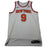 Kyle O'Quinn New York Knicks Game Used #9 White Jersey (12/9/17 @ Chicago Bulls)(NYKE00236)(52)