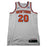 Doug McDermott New York Knicks Game Used #20 White Jersey (12/10/17 vs. Atlanta Hawks)(NYKE00161)(50)
