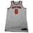Kristaps Porzingis New York Knicks Game Used #6 White Jersey (12/27/17 @ Chicago Bulls)(NYKE00074)(54)
