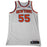 Jarrett Jack New York Knicks Game Used #55 White  Jersey ( 1/15/2018 @ Brooklyn Nets)(NYKE00039)(50)