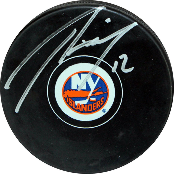 Josh Bailey Signed New York Islanders Puck