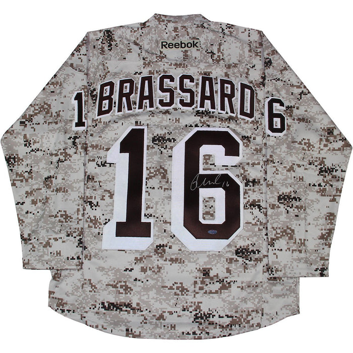 Derick Brassard Signed New York Rangers Camo Jersey