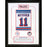 Mark Messier 11 Retired Number NY Rangers 14x20 Framed Collage w Nameplate
